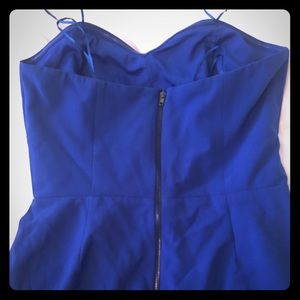 Blue flattering jumpsuit